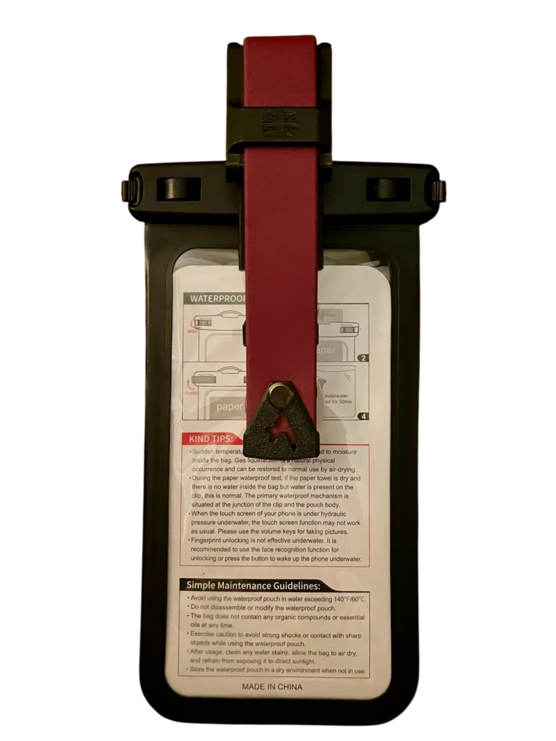 ADDSTRAP Waterproof Valuables Pouch